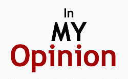 In my opinion